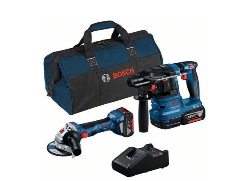 Kombiniran komplet Bosch GWS 18V-7+GBH 18V-22+ torba, 0615A50037