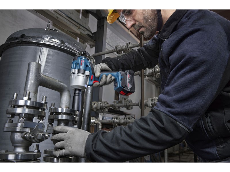 Akumulatorski udarni vijačnik Bosch GDS 18V-780+ kovček, 06019P4003