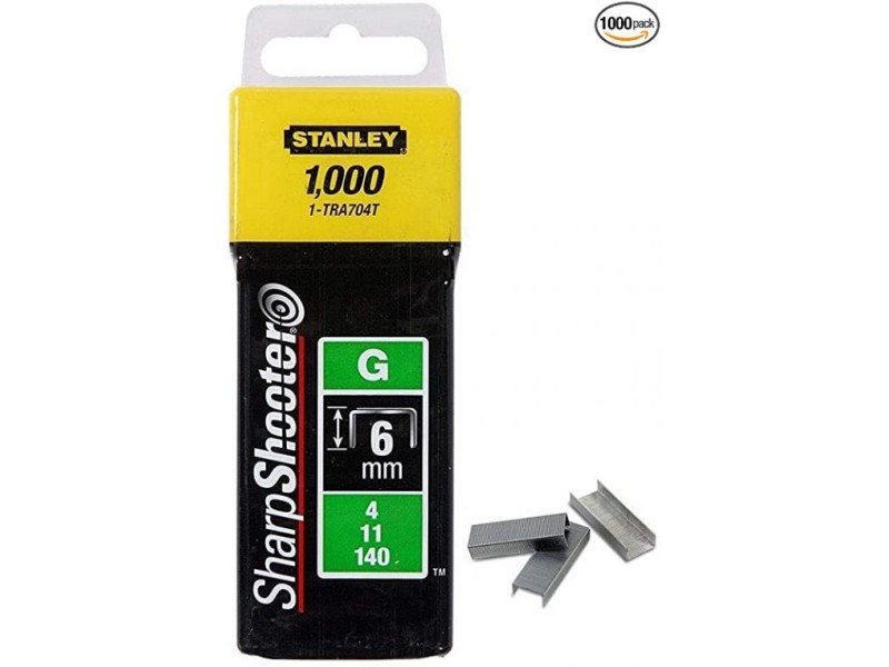 Sponke Stanley, TIP G, 6mm, Pakiranje: 1.000kos, 1-TRA704T