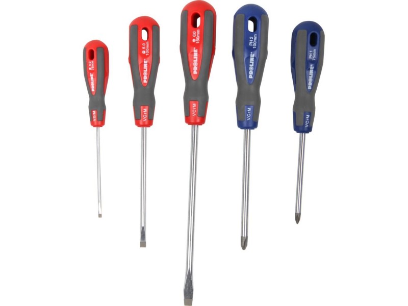 5-delni set izvijačev Proline, SOFT-TOUCH, 10208