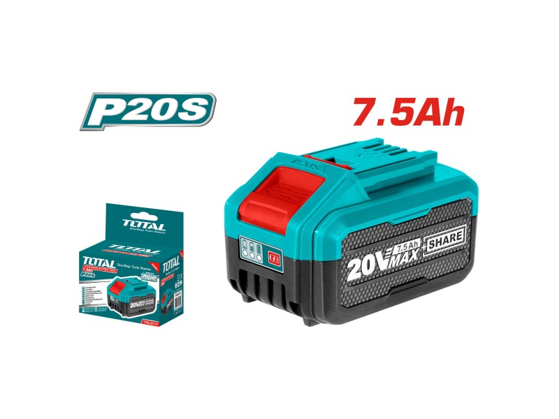 Litij-ionska baterija Total 7,5Ah, 20V/P20S/ INDUSTRIAL, TFBLI2075