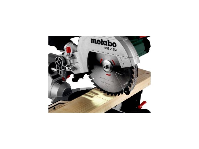 Potezna zajeralna žaga Metabo KGS 216 M, 1200W, 216x30mm, 13,4kg, 613216000