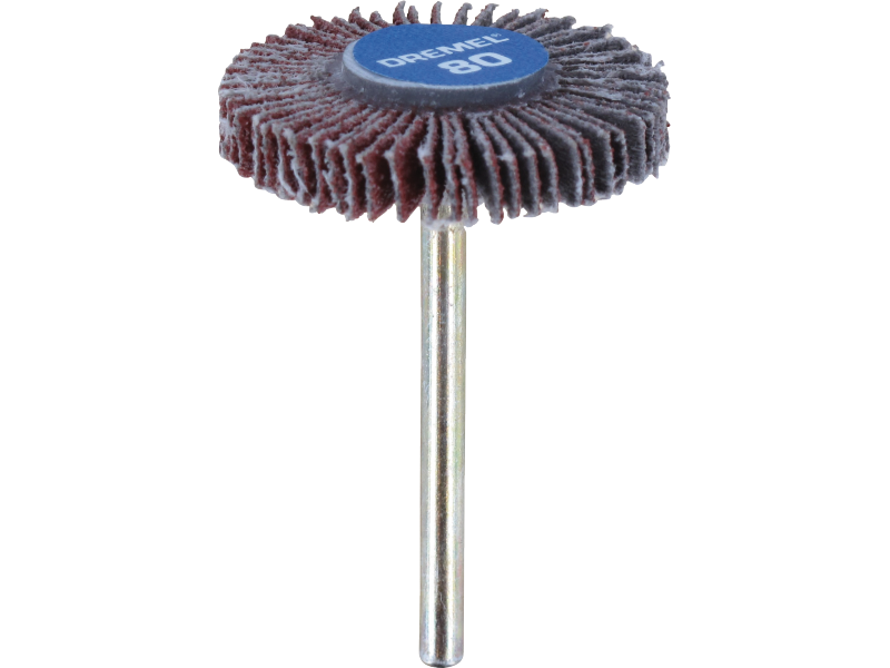 Lamelni brusilni kolut Dremel 504, Dimenzije: 3.2x50mm, Zrnatost: 80, 2615050432