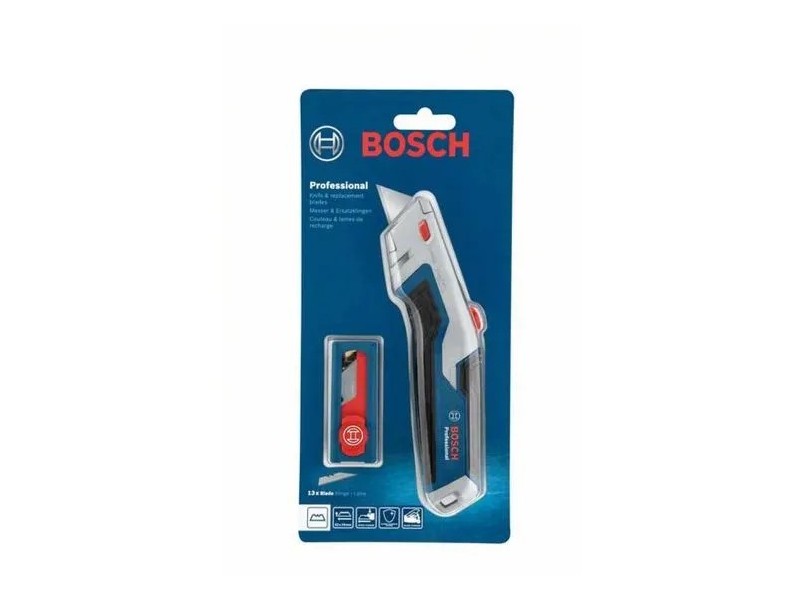 Komplet profesionalnega noža in nadomestnih rezil Bosch, 1600A027M5