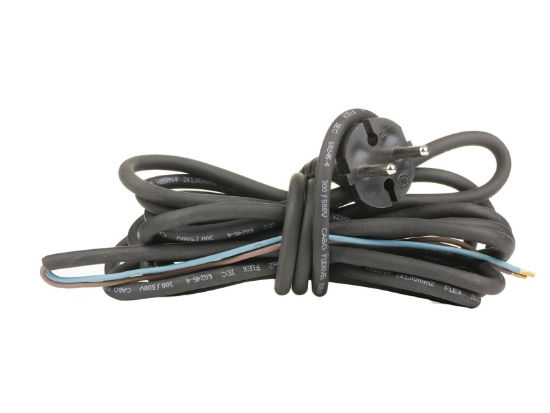 Omrežni priključek Bosch EU 230V 4,15 m 2x1 mm H05 RN-F, 1607000386