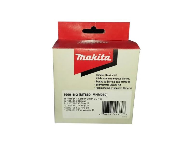 Komplet za servisiranje udarnega kladiva Makita, za M8600, MT860, 196918-2