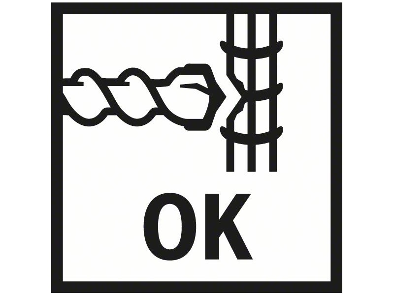 Udarni sveder Bosch PRO SDS-plus-5X, Dimenzije: 6,5x250x310mm, 2608836614