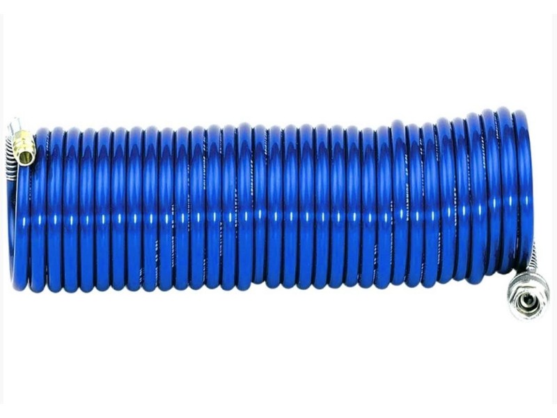 Spiralna cev PA s priključki fi 6,5 x 10, 5m, Black Line, 2505401