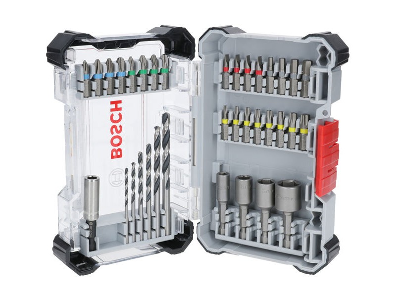 35-delni Bosch komplet vijačnih nastavkov Extra Hard in kovinskih svedrov HSS, 2607017729