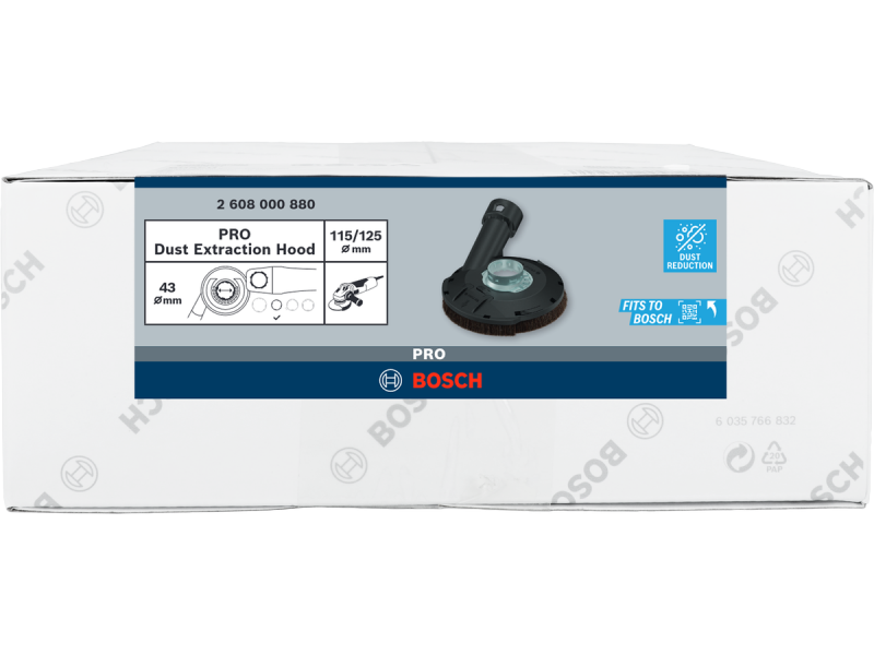 Ščitnik za brušenje betona Bosch PRO, GWS 9,18, 2608000880