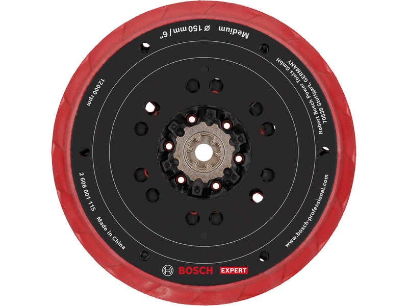 Brusni krožnik EXPERT Multihole z več luknjami, srednji, 150 mm, 2608001115