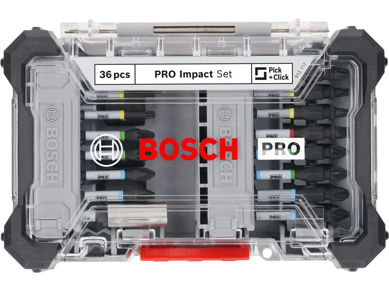 Komplet vijačnih nastavkov Bosch PRO Impact, 36-delni