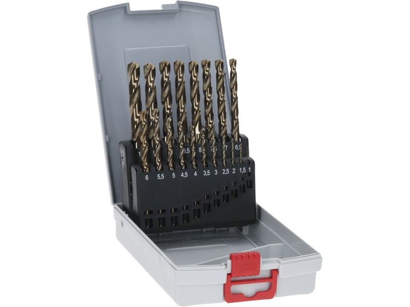 19-delni komplet svedrov Bosch PRO Stainless Steel HSS-Co, 2608587014