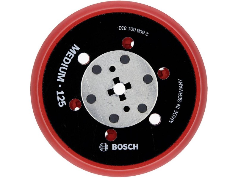 Brusilni krožnik z več luknjami Bosch, srednji, 125mm, 2608601332