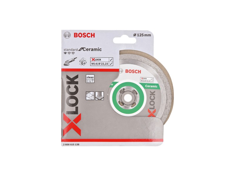 X-LOCK Bosch Bosch Standard for Ceramic, Dimenzije: 125x22,23x1,6x7mm, 2608615138