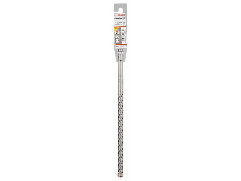 Udarni sveder Bosch PRO SDS-plus-5X, Dimenzije: 12x200x260mm, 2608833809
