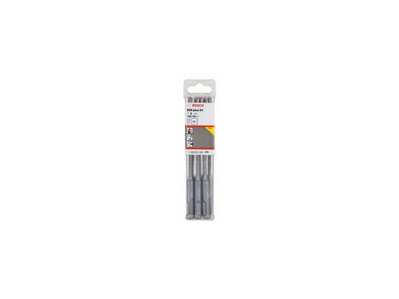 Udarni sveder Bosch PRO SDS-plus-5X, Dimenzije: 5x100x160mm, 2608833890
