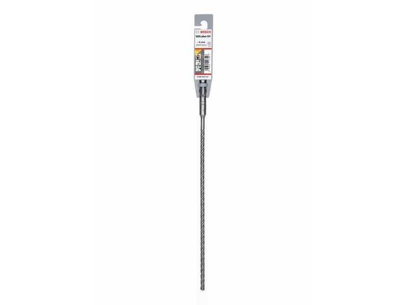 Udarni sveder Bosch PRO SDS-plus-5X, Dimenzije: 6x250x310mm, 2608836612