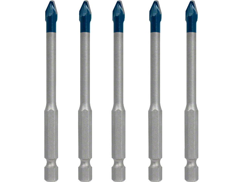 5-delni komplet svedrov Bosch EXPERT HardCeramic HEX-9, Premer: 6mm, 2608900599