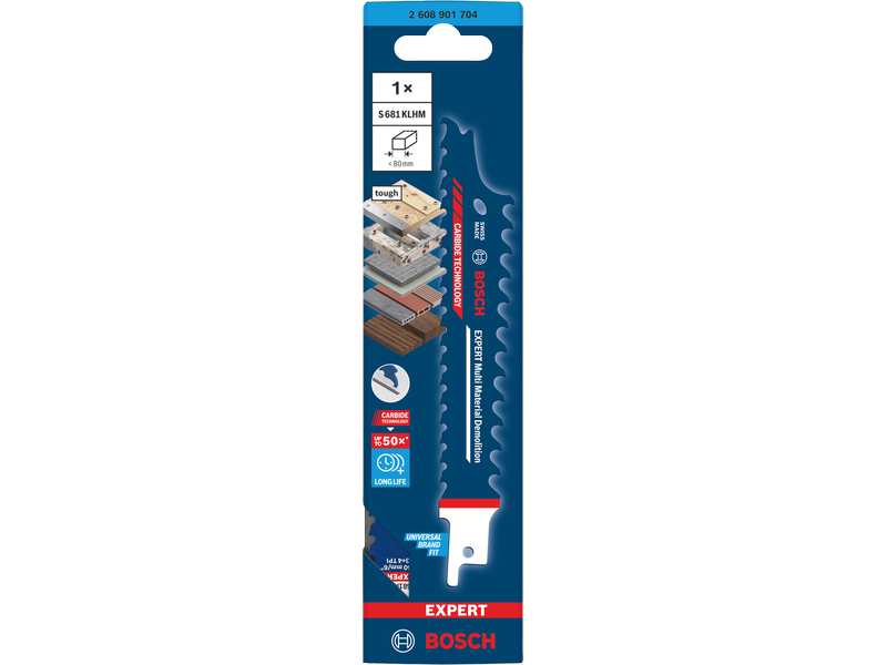 Žagin list Bosch EXPERT Multi Material Demolition S681KLHM, 2608901704