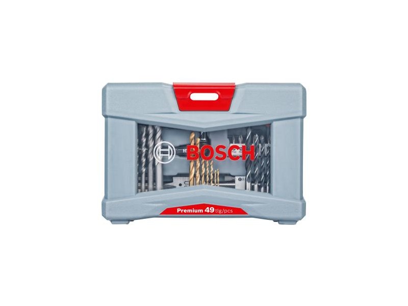 49-delni komplet svedrov in vijačnih nastavkov Bosch Premium X-Line, 2608P00233