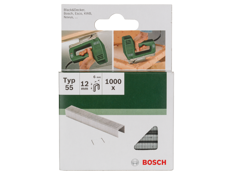 Sponke Bosch tip 55, Dimenzije: 12,0mm, Pakiranje: 1000kos., 2609255825