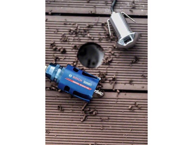 Žaga za izrezovanje lukenj Bosch EXPERT Construction Material Power Change Plus, 48 x 60 mm, 2608901923