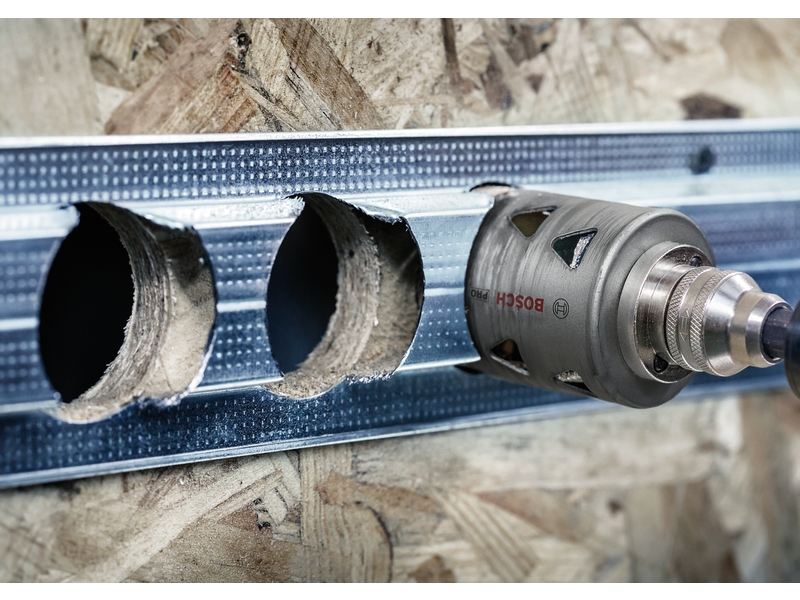 Žaga za izrezovanje lukenj Bosch PRO Multi Material, Dimenzije: 114x44mm, z navojem, 2608901538