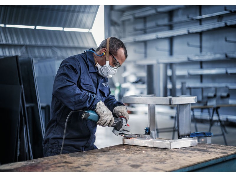 Brusna plošča Bosch PRO Stainless Steel, 125 x 6 x 22,23 mm, 2608602488