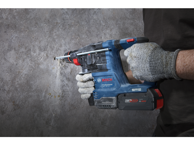 Akumulatorsko vrtalno kladivo z vpenjalno glavo ONECHUCK Bosch GBH 18V-22 X, 0611924101