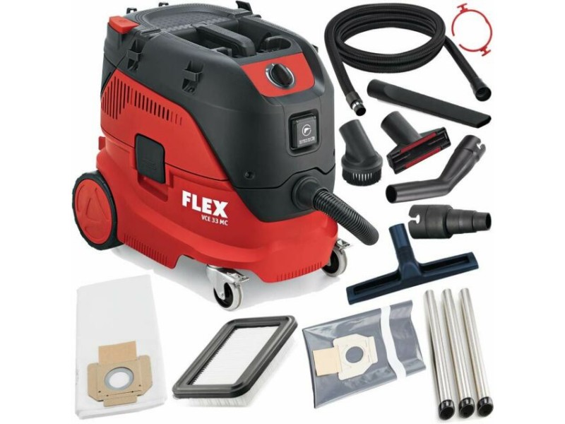 Industrijski sesalec Flex VCE 33L MC, Teža: 14,5 kg, 444103