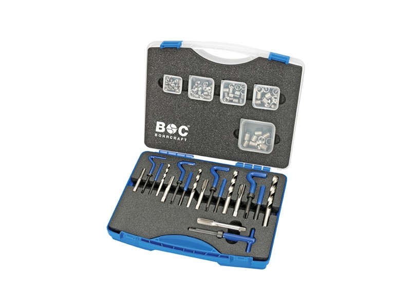 Set Bohrcraft za popravilo navojev, Dimenzije: M6-M12 ter MF14 (1,5xD) M 6-M 12 + M F14 (1,5xD), 46011330614