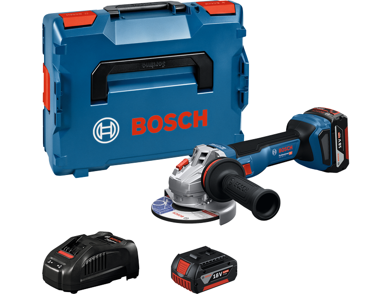 Akumulatorski kotni brusilnik Bosch GWS 18V-11 S, 1100W, 125mm, 06019N4002