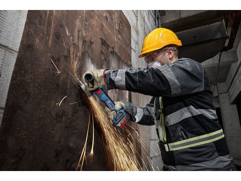 Akumulatorski kotni brusilnik Bosch GWS 18V-11 S, 1100W, 125mm, 06019N4001