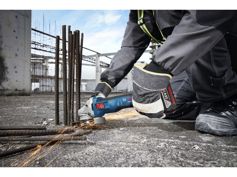 Akumulatorski kotni brusilnik Bosch GWS 18V-11 S, 1100W, 125mm, 06019N4001