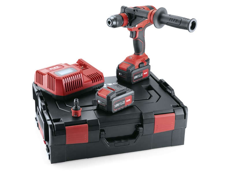 Akumulatorski vrtalnik Flex DD 4G 18.0-EC/5.0 Set, 482757