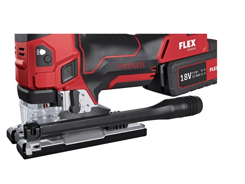 Akumulatorska vbodna žaga Flex JS 18.0-EC/5.0 Set, 489778