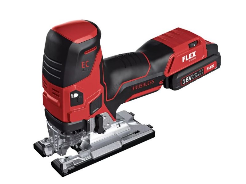 Akumulatorska vbodna žaga Flex JS 18.0-EC/5.0 Set, 489778
