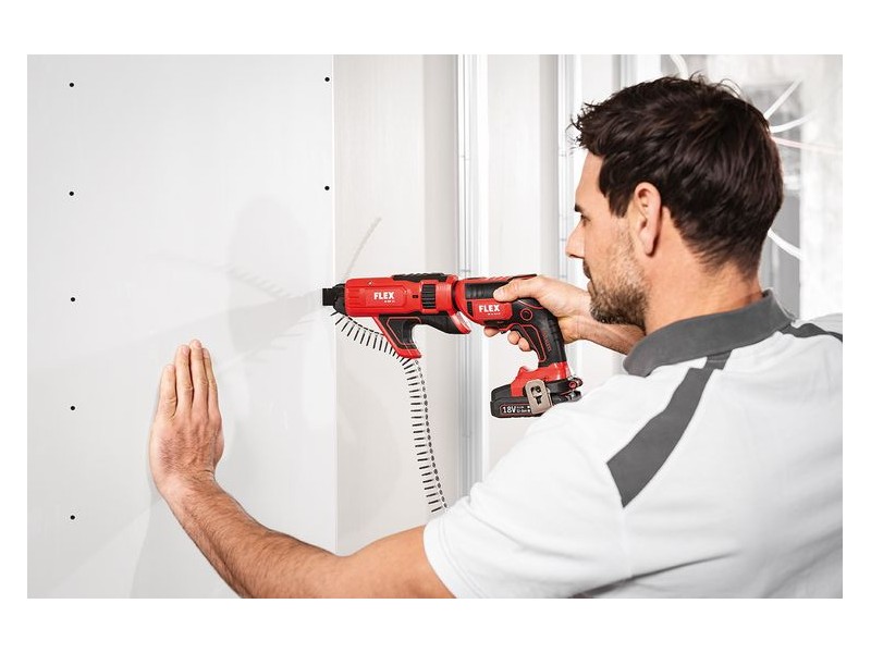 Akumulatorski vijačnik za suho gradnjo Flex DW 45 18.0-EC M/2.5 Set, 466824
