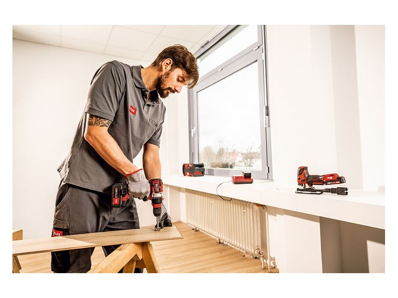 Akumulatorski vrtalnik-vijačnik Flex DD 2G 18.0-EC C, 491225