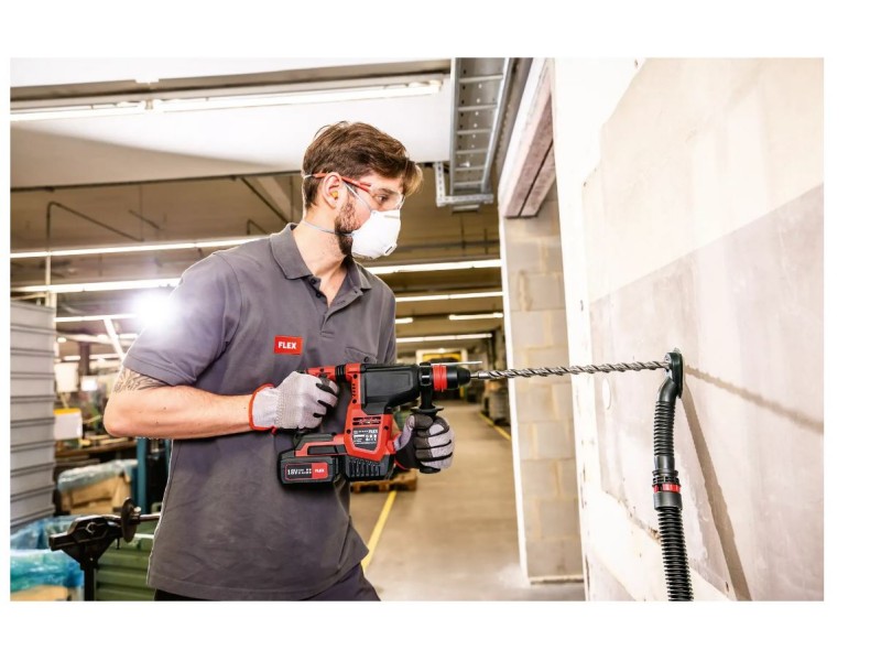 Akumulatorsko vrtalno kladivo Flex CHE 2-26 18.0-EC/5.0 Set, SDS-Plus, 478474