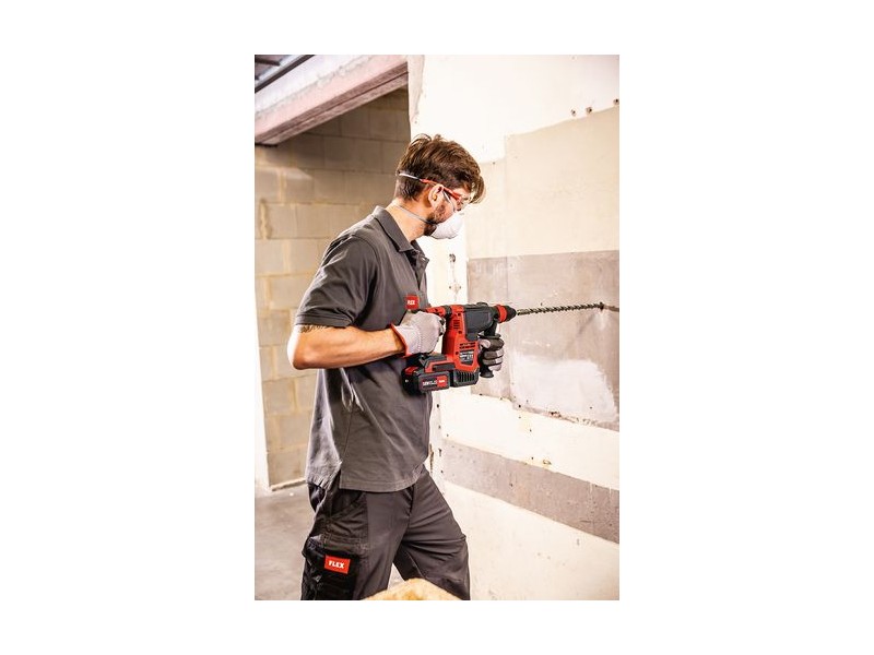 Akumulatorsko vrtalno kladivo Flex CHE 2-26 18.0-EC C, SDS-Plus, 491314