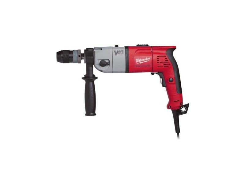 Vibracijski vrtalnik Milwaukee PD2E 24RST, 1200W, Hitr. brez obr.: 0-1450/0-3400, 3,1 kg, 4933380796