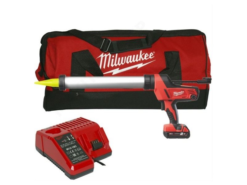 Akumulatorska pištola za kit Milwaukee C18 PCG/600A-201B, 4933441305