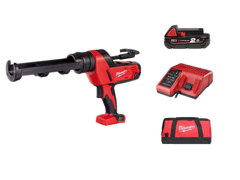 Akumulatorska pištola za kit Milwaukee C18 PCG/310C-201B, 4933441310