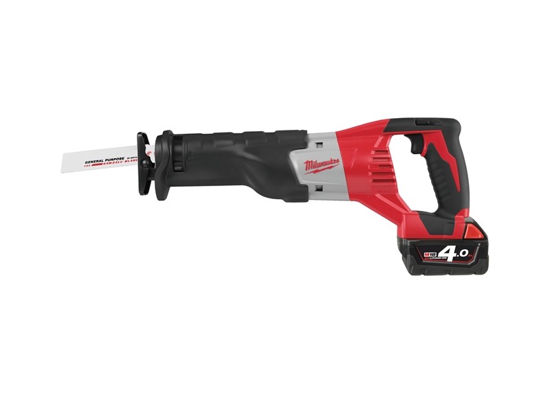 Akumulatorska povratna žaga Milwaukee HD18 SX-402, Li-Ion 2x Aku.: 4,0 Ah, 4933441365