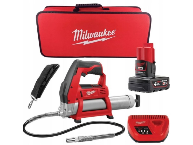 Akumulatorska mazalka Milwaukee M12 GG-401B, 4933441675
