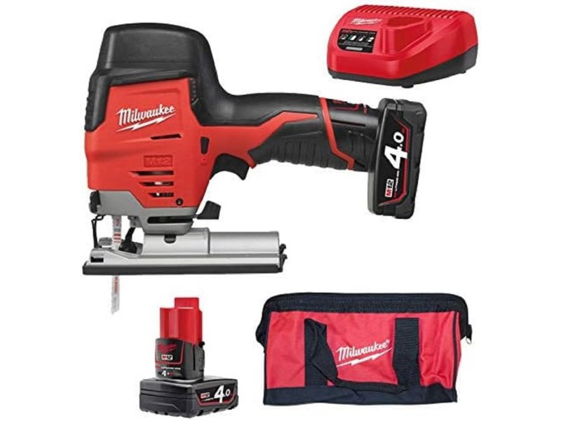 Akumulatorska vbodna žaga Milwaukee M12 JS-402B, 4933441700