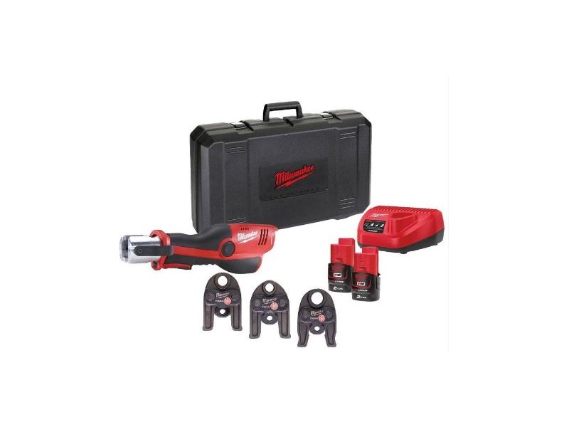 Akumulatorsko orodje za stiskanje cevi Milwaukee M12 HPT-202C TH-SET, 4933443105