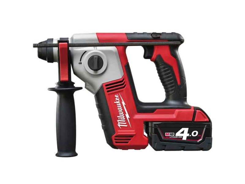 Akumulatorsko vrtalno kladivo Milwaukee M18 BH-402C, Li-Ion 2x Aku.: 4,0 Ah, 4933443330